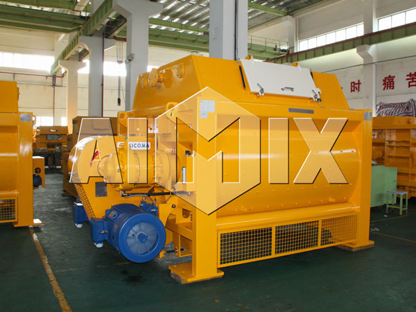 AIMIX SICOMA Twin Shaft Concrete Mixer