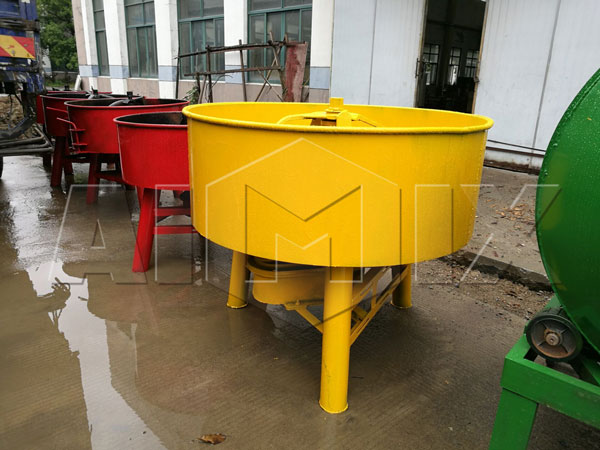 Vertical Shaft Concrete Mixer concrete pan mixer