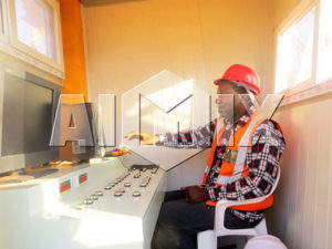 AJY-35 Mobile Concrete Plant Botswana