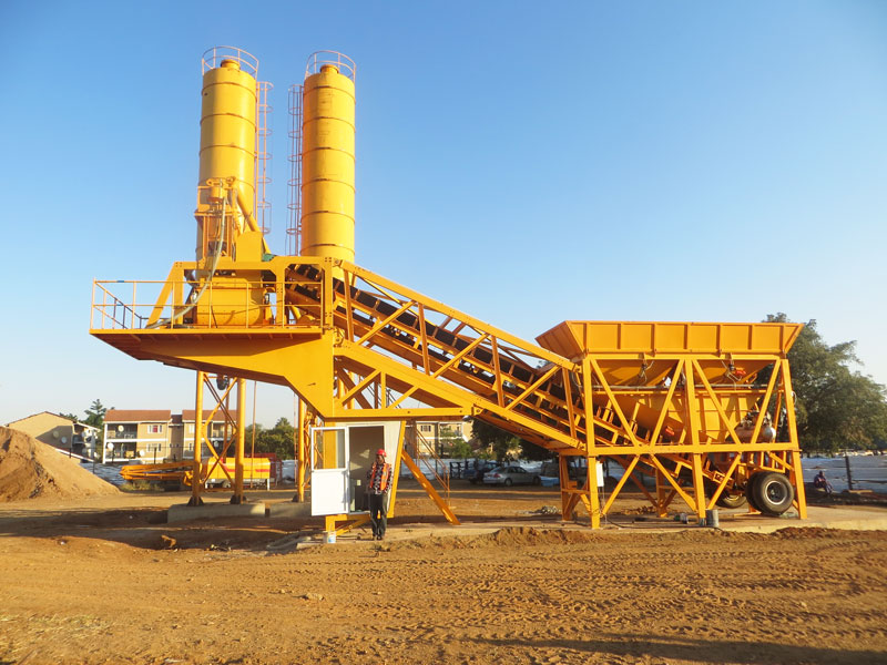 AJY-35 Mobile Batching Plant Botswana