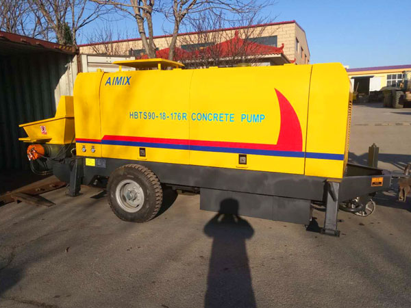 HBTS90-18-176R diesel engine concrete pump Kazakhstan