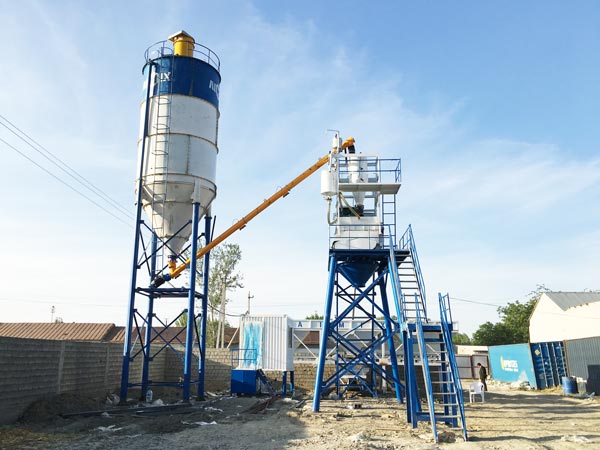 AJ-50 stationary concrete plant uz