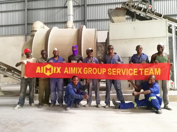 20t dry mix mortar making plant Zambia