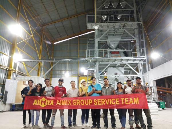 30 ton mortar production line ndonesia
