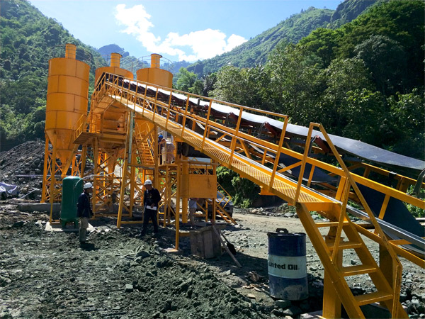 dry concrete plant Indonesia