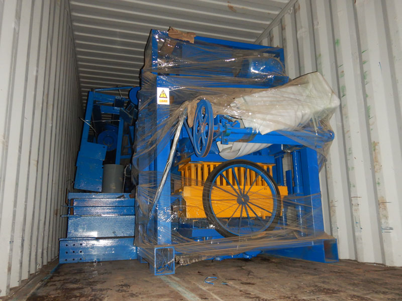 brick machine to Guyana