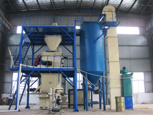 simple tile adhesive making machine