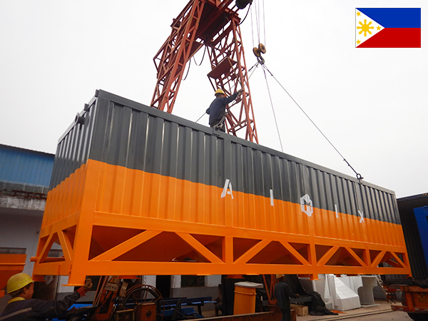 The Shipment Of Mobile Concrete Batching Plant In The Philippines