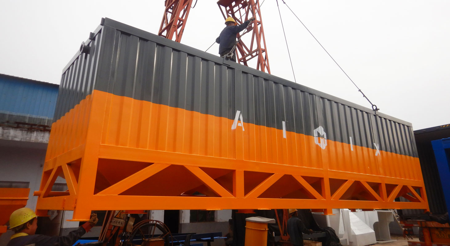 horizontal cement silo to the Philippines