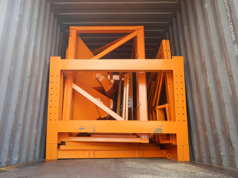 part of mobile concrete plant to the Philippines