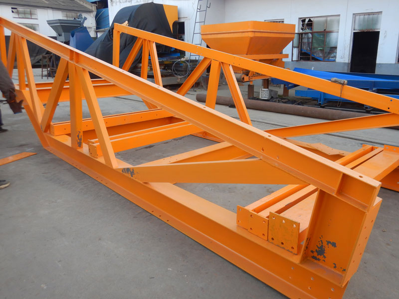 part of mobile concrete plant