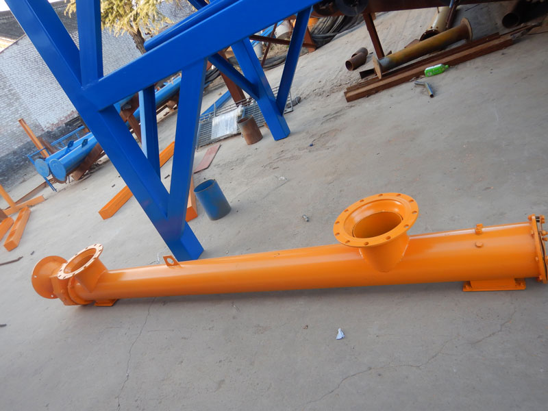 screw conveyor of mobile concrete plant