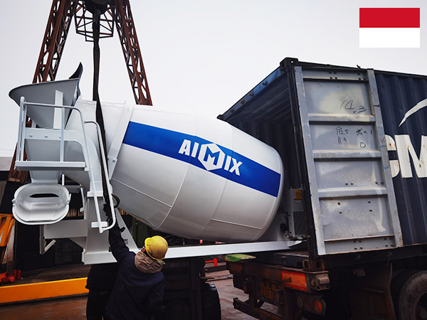 mixer drum to Indonesia
