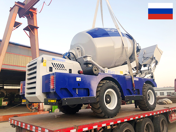 AS-4.0 self-loading mixer to Russia