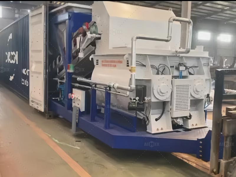 Newly Designed Concrete Batch Plant’s sale to French Polynesia