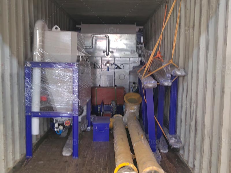transportation of ajy35 mobile batching plant