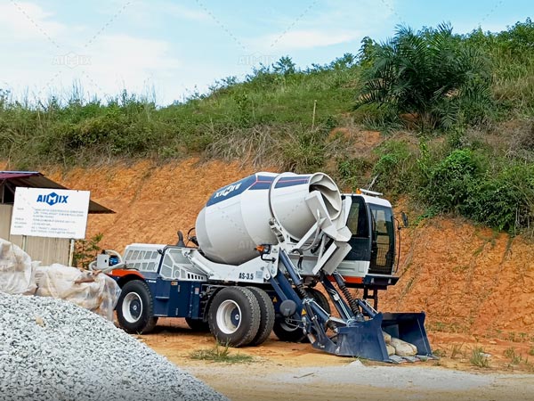 mobile concrete mixers run successfully in Malaysia