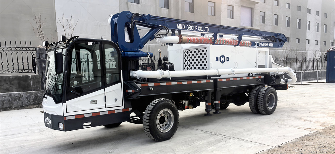 ABTB model truck mounted concrete pump for sale from Aimix