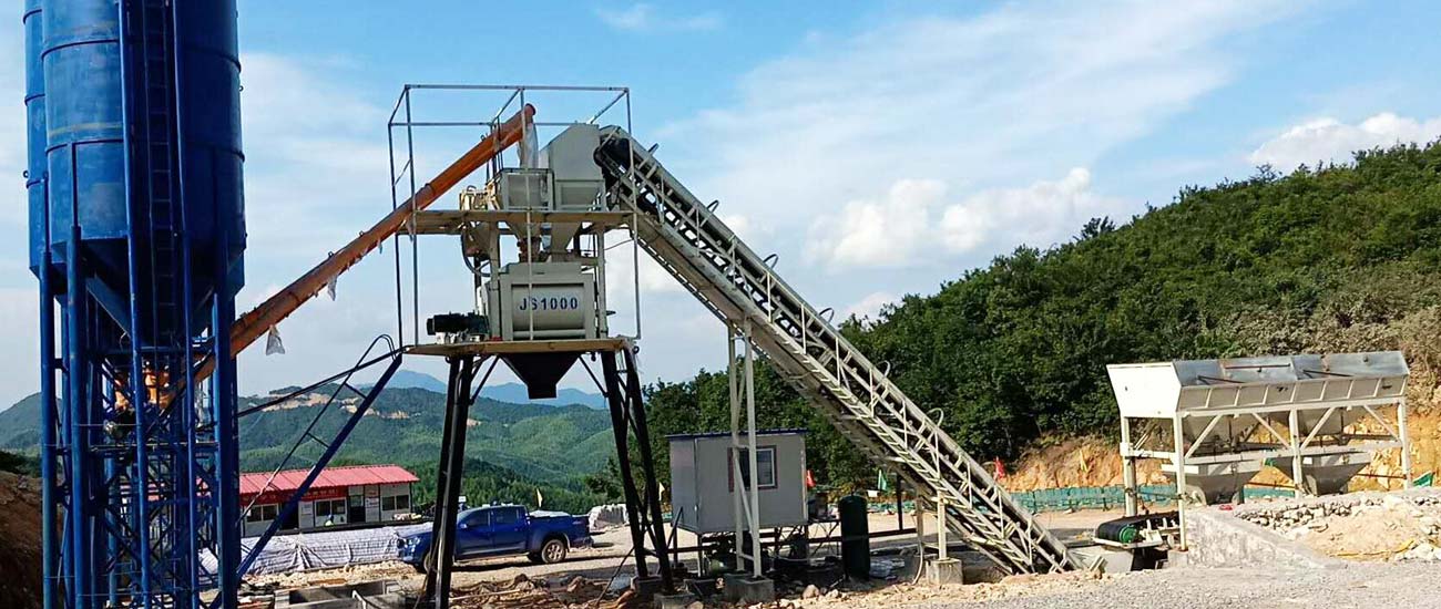 Fixed Large-Scale Batching Plant