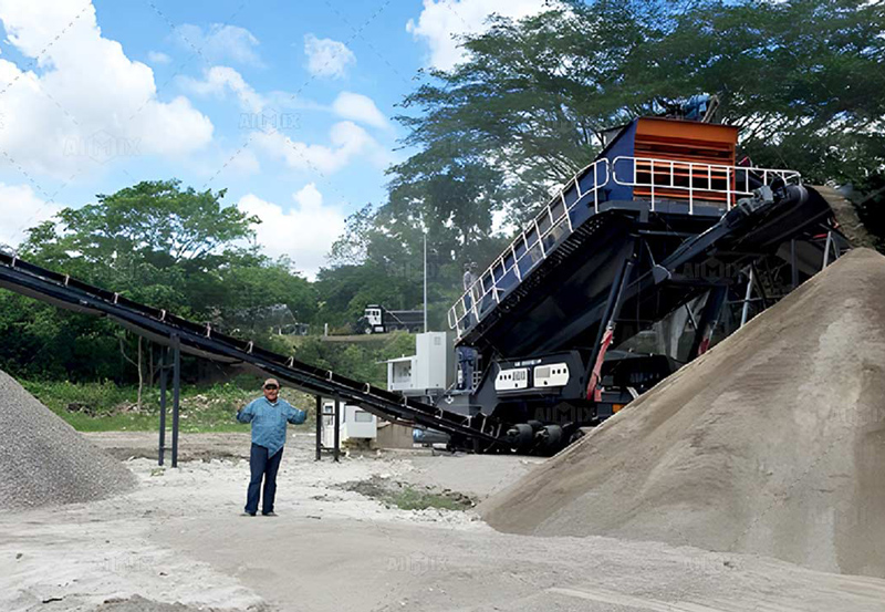 150tph mobile stone crusher in honduras